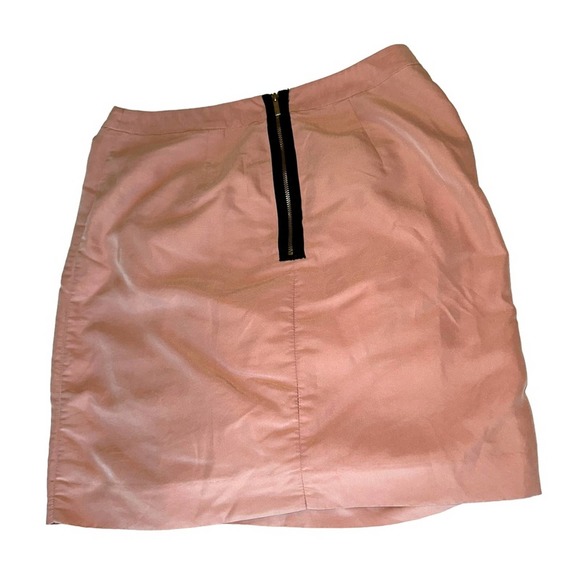 Forever 21 - Midi Skirt with Ruched Ruffle, size S, dusty pink color - Picture 10 of 10